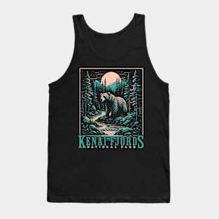 Kenai Fjords US National Park Backpacking Hiking Camping Tank Top